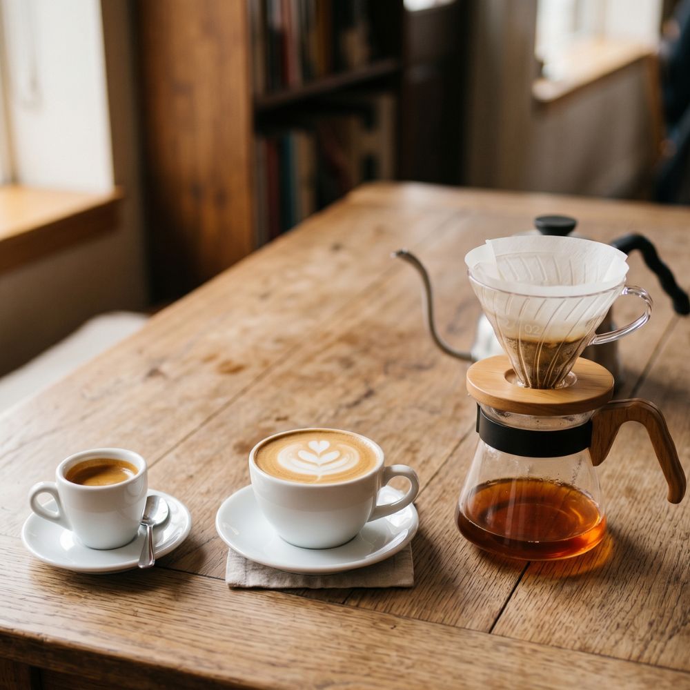 Káva Kolumbie – espresso, filtr, cappuccino, automatický kávovar