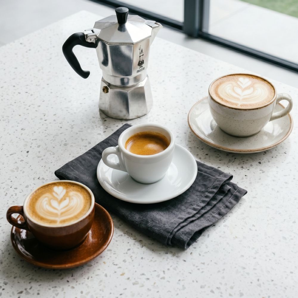 Káva Brasilia – espresso, café lungo, cappuccino, AeroPress