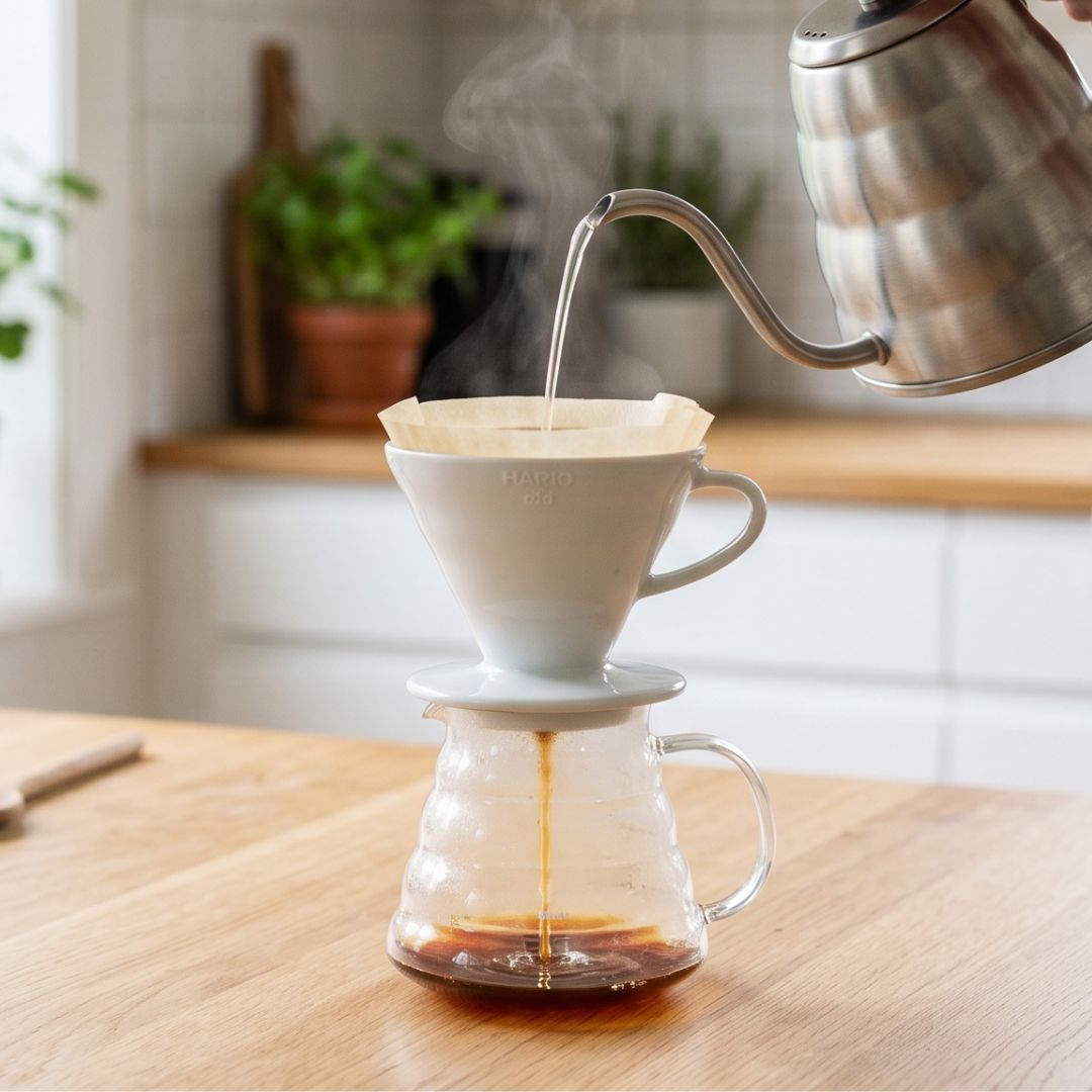 Káva Keňa Kiambu Peaberry – filtr V60, Chemex, AeroPress