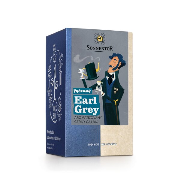 Vybraný Earl Grey bio černý čaj