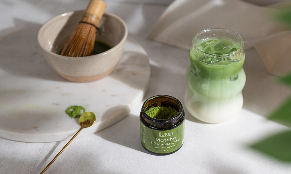 BIO Japonský čaj Matcha – použití na tradiční přípravu, latté i smoothie