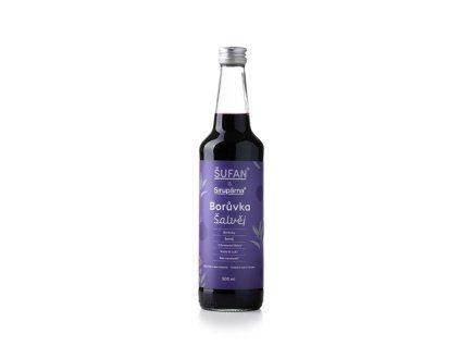 boruvka salvej sirup od sufana letni osvezeni