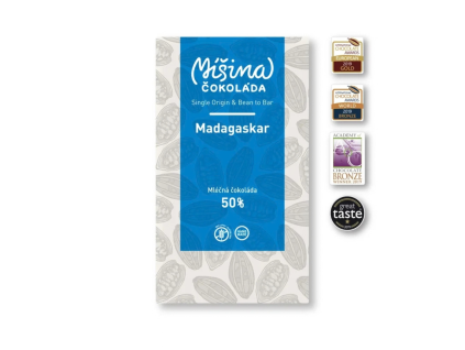Mléčná čokoláda 50 % Madagaskar
