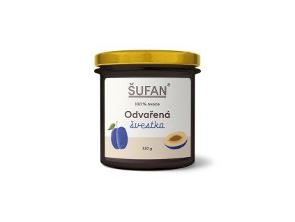 Odvařená švestka od Šufanu 330g